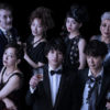 音楽劇『海王星』に出演する(上段向かって左から)大谷亮介さん、清水くるみさん、伊原六花さん、中尾ミエさん、（下段向かって左から）松雪泰子さん、山田裕貴さん、ユースケ・サンタマリアさん